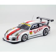 44676 [1/43 アートテイスト ポルシェ スーパーGT300 2011 No.15 ホワイト/オレンジ]