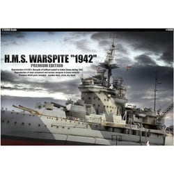 アカデミー 1/350 H.M.S ウォースパイト 1942 プレミアムエディション