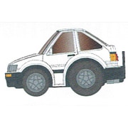 チョロQ zero（ゼロ）  Z06b [トヨタ カローラレビン GTV 白]