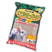 ラビット用木製のトイレ砂 6L