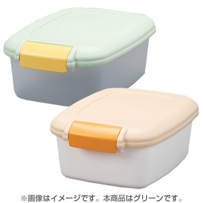 密閉フードストッカー 2kg グリーン MFS-2