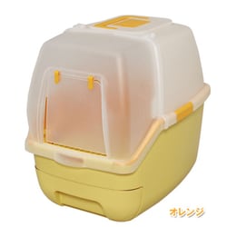 ヨドバシ.com - アイリスオーヤマ IRIS OHYAMA RCT-530F [楽ちん猫トイレ フード付きセット オレンジ] 通販【全品無料配達】