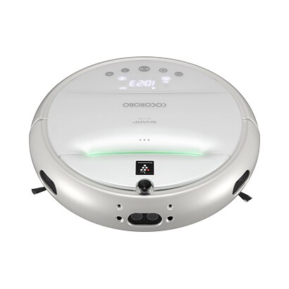 ロボット掃除機 パールホワイト ロボット家電  COCOROBO（ココロボ） プラズマクラスター7000搭載 RX-V100-W