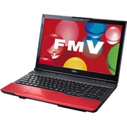 LIFEBOOK AH42/Hシリーズ 15.6型ワイド液晶/HDD750GB/DVDスーパーマルチ ルビーレッド FMVA42HR
