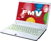 LIFEBOOK SH54/Hシリーズ 13.3型ワイド液晶/SSD128GB/DVDスーパーマルチ アーバンホワイト FMVS54HW
