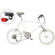 自転車(20型) サス付6段変速 RS-620-WH