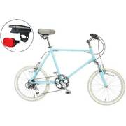自転車(20型) サス付6段変速 RS-620-BL