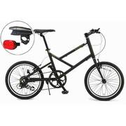 自転車(20型) アルミ コンパクトサイクル 7段変速 RS-207 2
