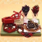 3212 12ヶ月のミニチュアスウィーツキット バレンタイン [季節のミニチュアキット]