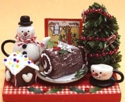 3210 12ヶ月のミニチュアスウィーツキット メリークリスマス [季節のミニチュアキット]