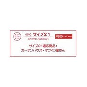 6861 プラスチックケース 21(21×32） [ディスプレイケース]