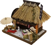 8441 茅葺きキット 茶店 [ジオラマキット]