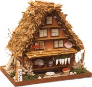 8611 白川郷の合掌作り 組み立てキット [ジオラマキット]