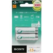 ニッケル水素充電池 単3形(1000mAh)2本パック NH-AA-2BRA