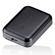 ポータブルバッテリー 4400mAh Just Mobile Gum Plus Black JTM-BY-000004