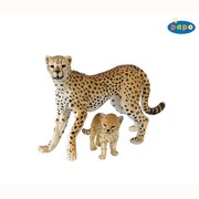50044 WILD ANIMALS チーター親子