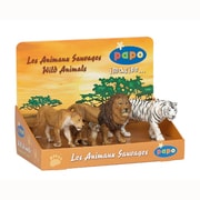 50053 WILD ANIMALS ライオンホワイトタイガーセット