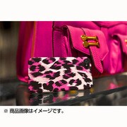 Calligraphic Leopard iPhone4S [レオパードケース ヒョウ柄 ローズピンク]
