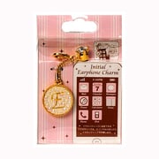 CECI002 [イニシャルイヤフォンチャーム E]