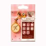 CECI003 [イニシャルイヤフォンチャーム K]