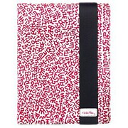新しいiPad/iPad2用ケース KEITH HARING ピンク KH-IPBK-N-GPPI