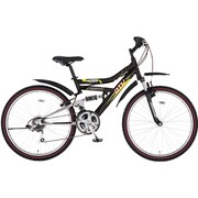 マウンテンバイク 269-E 26型 外装18段変速 ブラック/シルバー ATH-435