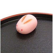 ミニチュア和菓子シリーズ 和菓子マグネット 兎まんじゅう 紅 MGW005412