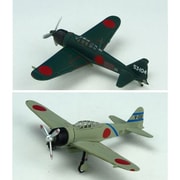 7280 [Mシリーズ ダイキャスト完成品 1／200 零戦ニ一型 エースパイロットセット 「坂井三郎＆岩本徹三」]