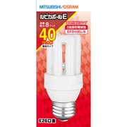 電球形蛍光灯 ルピカボールE E26口金 3波長形電球色 D10形(8W) EFD10EL/8