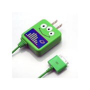 iPod／iphone用AC充電器 エイリアン PG-DNYAC547LGM