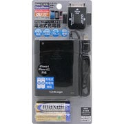 マルチコネクター付電池式充電器 単三4本 ブラック TK-12B