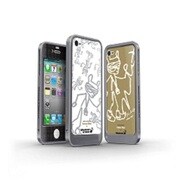 WAS-I4S-AKW01 [iPhone4S/4用 プレミアムアルミバンパーパック 【Kanye West】]