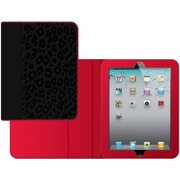 新しいiPad対応 I Elan Moxy Folio Black & Red GB03912
