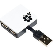 「an・an」デザインシリーズ 4ポートUSBハブ ホワイト UH-AN2284-W