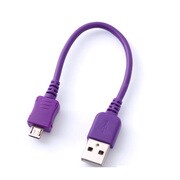 スマートフォン専用USB充電通信ケーブル 10cm RBHE042