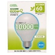 電球形蛍光灯 エコデンキュウ E26口金 3波長形昼光色 G15形（13W） EFG15ED/13