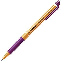 水性ゲルインキ ローラーボールペン ポイントビスコ 中字 0.5mm ライラック 1099-58