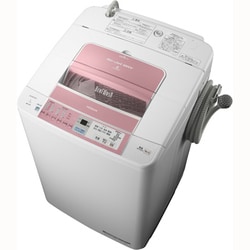 洗濯機　人気のピンク　ビートウォッシュ　日立　大容量　8キロ