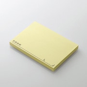 スマホ文具 ふせん 74×105mm イエロー ESB-FS03YL