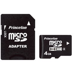 【冬バーゲン★特別送料無料！】 ヨドバシ.com - 4GB microSDHCカード PRINCETON プリンストン メモリーカード