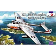 デハビランドDH.100バンパイアマーク3、5、6戦闘機 [プラモデル]