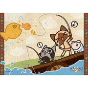 ジグソー 108-539 モンスターハンター AIROU 釣りするにゃ 108ピース [108P(18.2×25.7cm)]