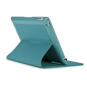 ニューiPad フィットフォリオ ピーコック ビーガン レザー SPK-NIPAD-FITFLO-PCK