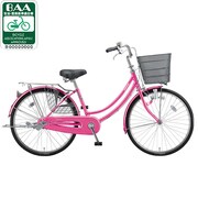 シティサイクル NOLKOG（ノルコグ） 27型 変速なし E.Xオーキッドピンク N70W2