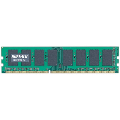 デスクトップパソコン用メモリ DDR3 PC3-12800 240Pin DIMM 2GB D3U1600-2G