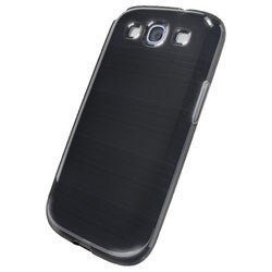 Galaxy SIII用ソフトケース ブラック BSMPSC06DTBK