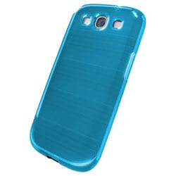 BSMPSC06DTBL [Galaxy SIII用ソフトケース ブルー]