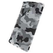 BSMPSO04DHMSH [Xperia GX SO-04D用ハードケース 灰迷彩]