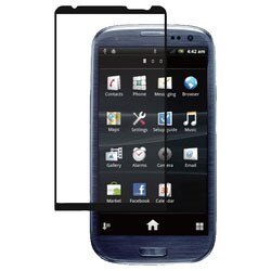 GALAXY SIII SC-06D用イージーフィットフィルム 撥水 ブラック BSEFWSC06DBK