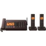 コードレス留守番FAX　子機2台付 ブラウン UX-310CWT